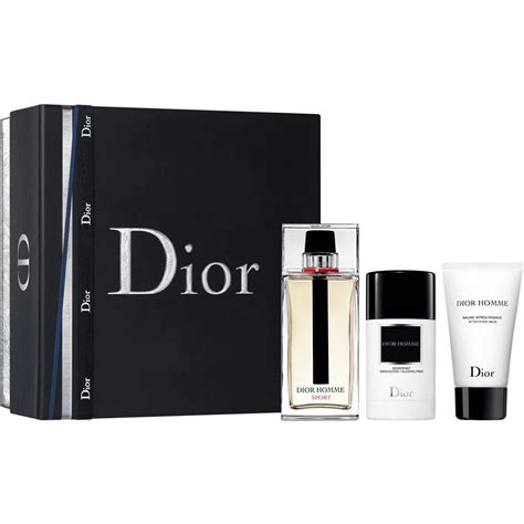 dior homme sport gift set|dior gift set men's.